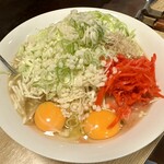 舞留土 - しょうがもんじゃ大盛り