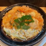 季節料理 よし野 - カキと長葱の玉子とじ