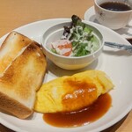 社 - 洋食Ａ　トーストセット　400円