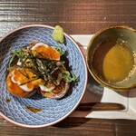 銀だこハイボール酒場 - 〈豊洲 千客万来限定〉贅沢いくらと雲丹のせとろろ 638円