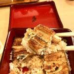 うなぎ 久保田 - バシコラ食べる