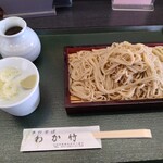 手打ちそば わか竹 - せいろ（藪）の大盛り