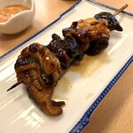 うなぎ 久保田 - 肝焼き一串（¥1,000）