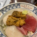 Bonten Gyokou Koutou Daiten - 週替わり丼の海鮮丼　900円だけど満足の美味さ