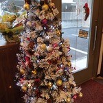 キャベッジロッジ - 店内にはクリスマスツリーが飾ってありました。