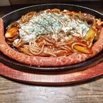 自家製生パスタとスペアリブのお店 なかい家 - すっごいウィンナーのナポリタン