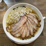 Ramen mugyu - オニバラ白 950円