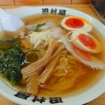 田村屋 - 味玉ラーメン