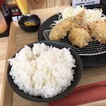 とんかつ家 黒豚 げん - ご飯