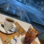 ドトールキッチン - 空気チェック後、娘とひと息♪