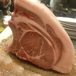 銀座 大石 - 料理の素材、豚肉