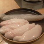 銀座 大石 - 料理の素材、ふぐ