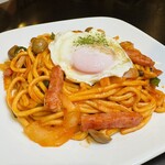 Sake Shoku Dou Taberi Xi - ちゃんぽん麺のナポリタン！モチモチ感が癖になります