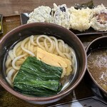 うどん亭 - 野菜天定食