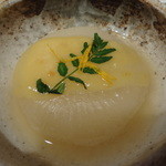 いしもん - ふろふき大根柚子味噌かけ