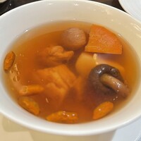 中国料理 彩龍 - 野菜のスープ