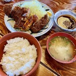 とんかつ 五郎十 - コラボ定食にしてみましたヨ♬