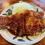 とんかつ 五郎十 - ロースゴマ入り生姜焼き