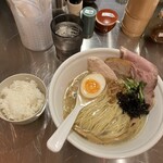 Tachinomi Toramen Renge - 塩ラーメン＆半ライス