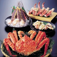 【要予約】活タラバかに姿料理