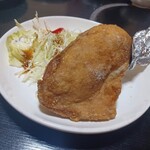 大衆割烹まるはち - からあげ　もも肉1本揚げ