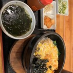 Kankoku Ryouri Izakaya Toban - チーズ石焼ビビンパ
