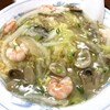 楓林 - 塩味の海老白菜のあんかけです