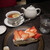 カフェ コムサ - 料理写真:いちごづくしのケーキ、ホットレモンティー