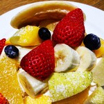 果実園リーベル - フルーツが一杯のパンケーキ