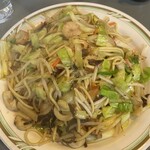 Hakata Kko - 皿うどん定食（1050円）の博多風皿うどん