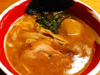 麺場 浜虎 - コク醤そば 味玉乗せ