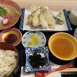 朝獲れ鮮魚と天婦羅の飯場処 壱松 - 