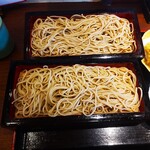 JINYA - ＋100円で「蕎麦大盛り」にすると「せいろ蕎麦」は２枚になります。