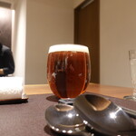 イル アオヤマ - 最初はビール♪