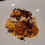 イル アオヤマ - 越前蟹とフルーツトマト(加藤農園)のトルネッテ