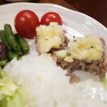 キッチン ブルー グローブ - 名残惜しいテリーヌ