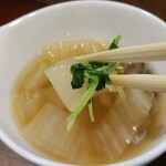 キッチン ブルー グローブ - 具沢山なスープ