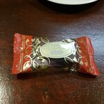 キッチン ブルー グローブ - お菓子のアップ