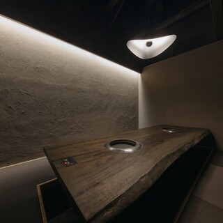 最大８名様入れる個室。