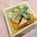 大衆酒場 オードリー 上本町ハイハイタウン店 - 揚げたて厚揚げ（308円）