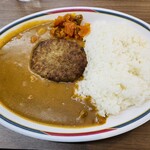 Tambara Ski Park - ち〜ずinハンバーグカレー大盛り1500円