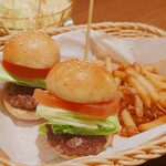 Grill&Hamburger Monster - スタンダードハンバーガー(スライダー変更)