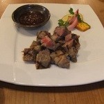 響 - メイン　フィレ肉　ご飯　味噌汁　ランチ　柔らかくてジューシーでした。
