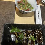 Shinkatsu - 牛すじ煮込みと茄子田楽