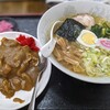 支那そば 大陸 - 料理写真:支那そば半カレーセット ¥780