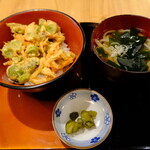 手打うどん 立山 - ご飯全景