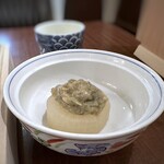 Meshiya Kogane - ふろふき大根・・お味噌がいいお味ですし、大根も柔らかい。