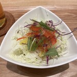 とんかつ成蔵 - サラダ梅ドレッシング