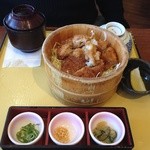 おひつごはん四六時中 - おろしヒレカツおひつご飯