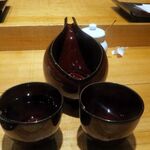 Tempura Azabu Yokota - 日本酒